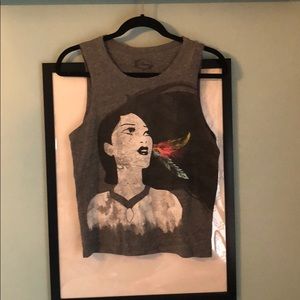 Pocahontas Disney Graphic Tank Juniors SMALL